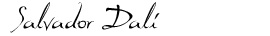 Dali Signature