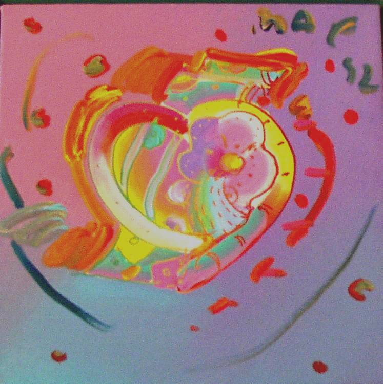 Peter Max: Suzin III, Acrylic