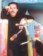 Peter Max at Work